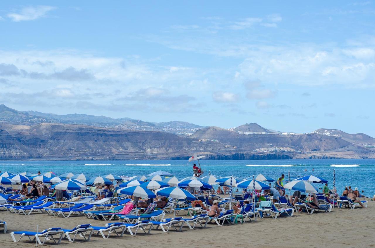 Home2Book Stylish Front Line Las Canteras Beach لاس بالماس دي غران كاناريا المظهر الخارجي الصورة