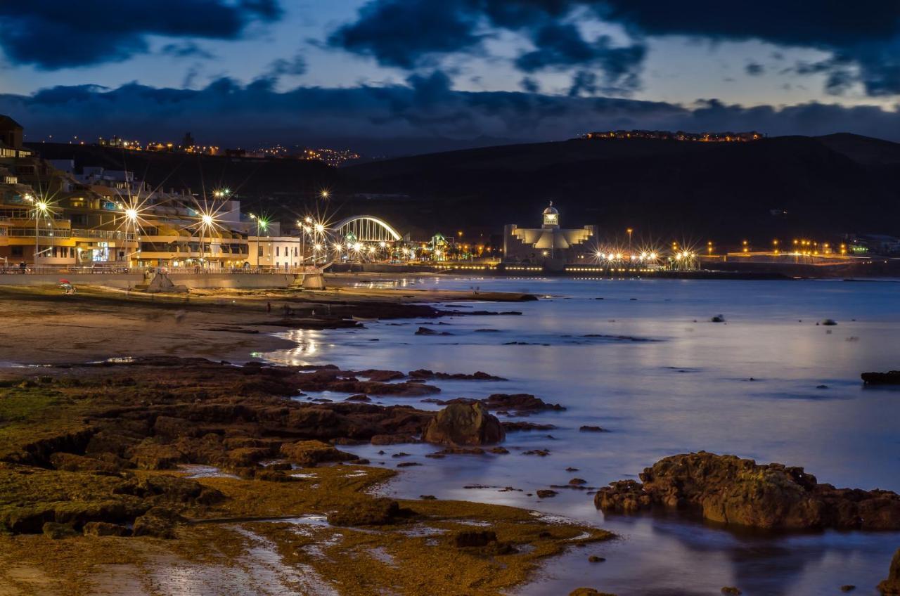 Home2Book Stylish Front Line Las Canteras Beach لاس بالماس دي غران كاناريا المظهر الخارجي الصورة